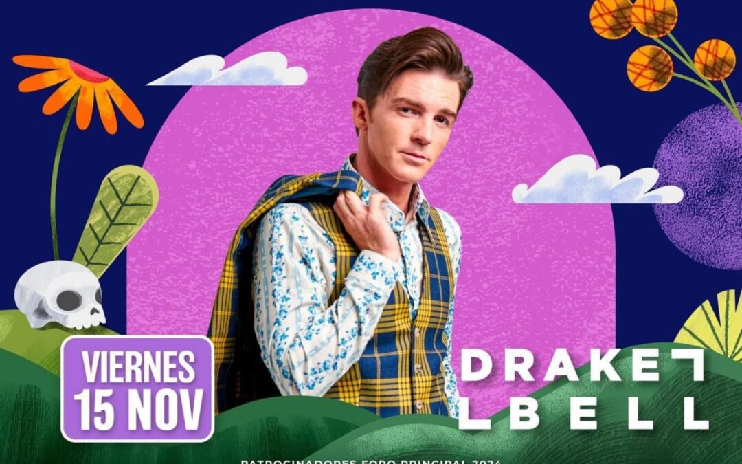 HOY SE PRESENTA DRAKE BELL EN CONCIERTO GRATUITO QUE OFRECE GOBIERNO COLIMA EN EL FORO PRINCIPAL DE LA FERIA