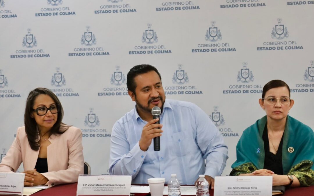 INCORPORAN SALUD MENTAL Y ADICCIONES AL COMANDO DEL SECTOR SALUD EN COLIMA