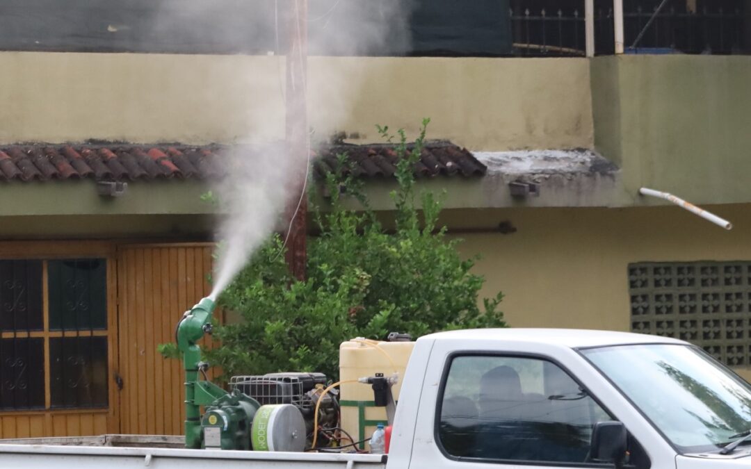 ESTE VIERNES, SALUD INTENSIFICA LA FUMIGACIÓN CONTRA EL DENGUE EN COLIMA, VILLA DE ÁLVAREZ, TECOMÁN Y MANZANILLO
