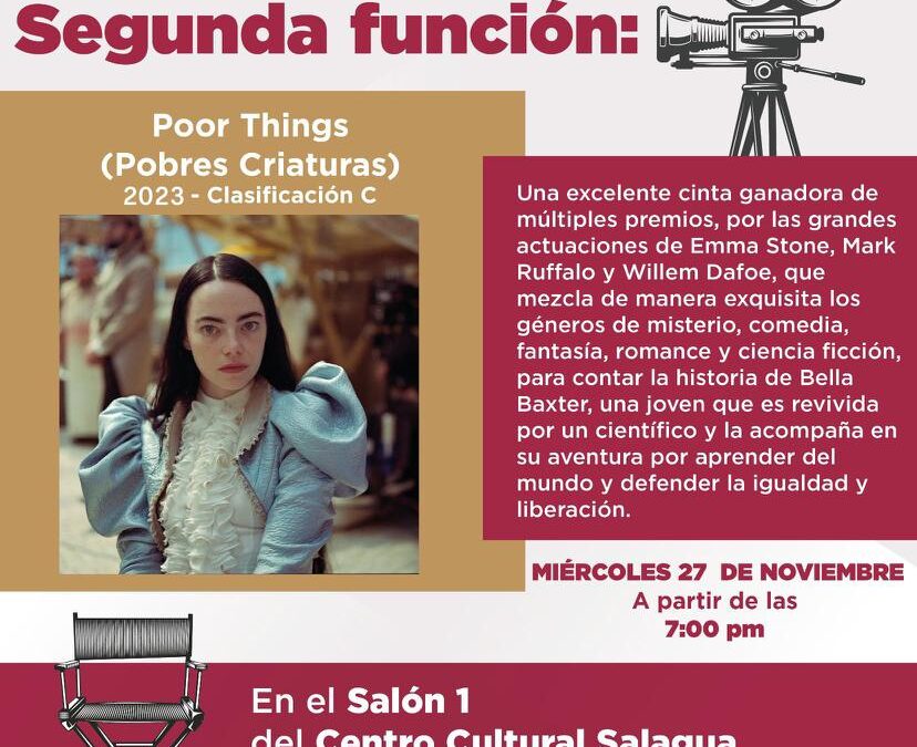 EL INSTITUTO MUNICIPAL DE LA CULTURA DE MANZANILLO INVITA A LA SEGUNDA FUNCIÓN GRATUITA DE “OLA CINEMA”