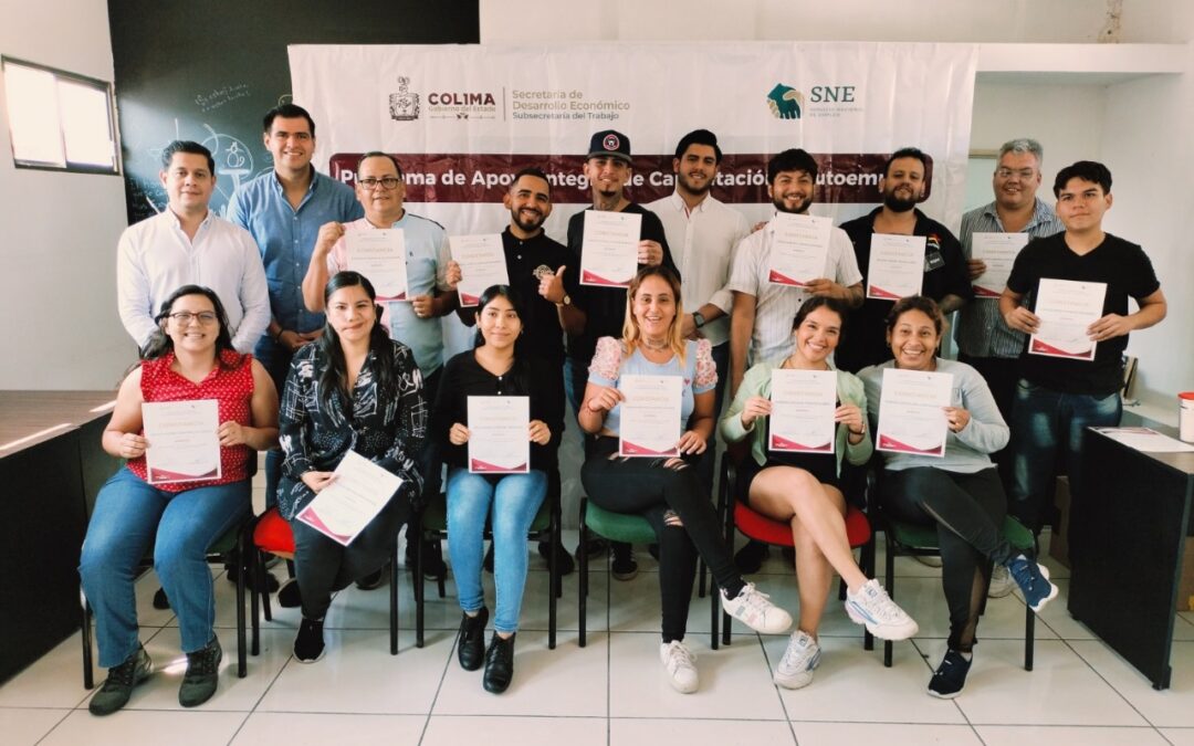 GOBIERNO COLIMA OFRECE CAPACITACIÓN PARA GENERAR EMPLEO A JÓVENES