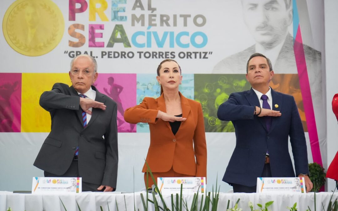 ENTREGA VDEA LA PRESEA AL MÉRITO CÍVICO «GENERAL PEDRO TORRES ORTIZ»