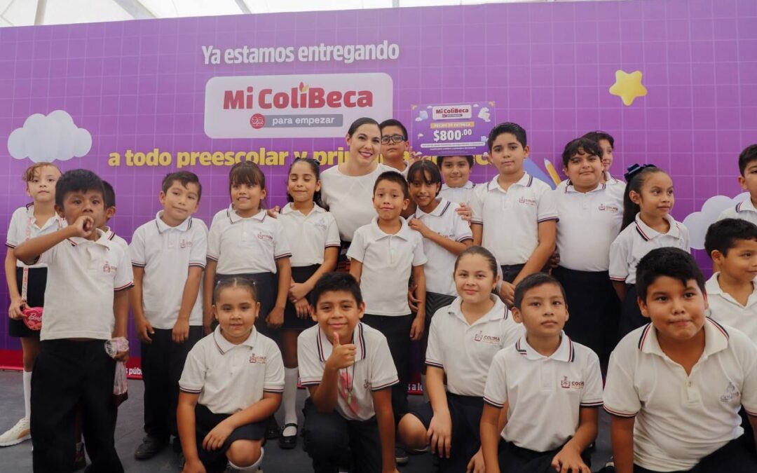 GOBIERNO DE COLIMA CONCLUYE ENTREGA DE MI COLIBECA PARA EMPEZAR EN TECOMÁN: 1,515 ESTUDIANTES LA RECIBIERON