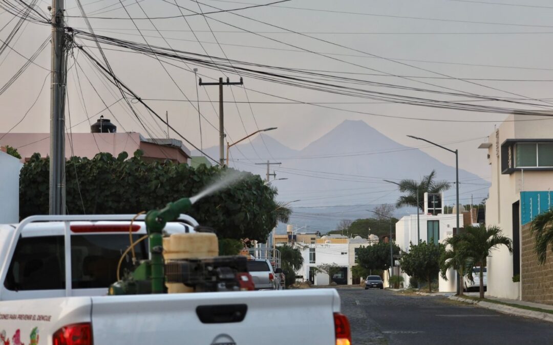 LUNES Y MARTES SALUD FUMIGARÁ CONTRA EL DENGUE EN 71 COLONIAS DE 5 MUNICIPIOS