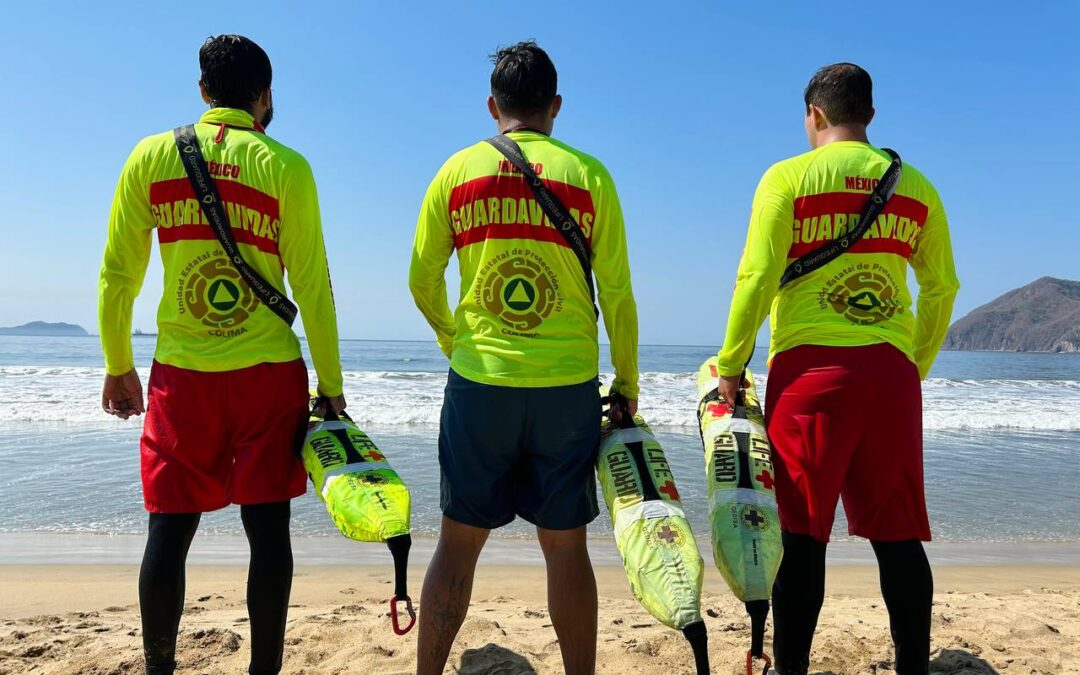 ALERTAN DE MAR DE FONDO EN PLAYAS DE COLIMA EN PRÓXIMOS DÍAS