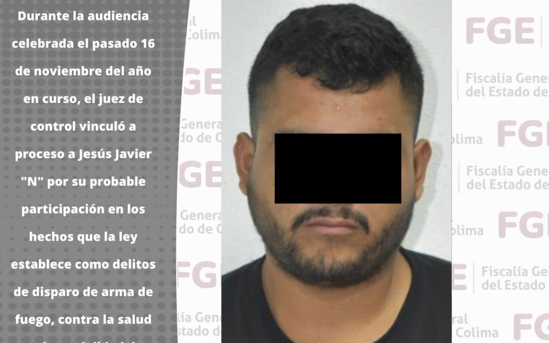 A PROCESO SUJETO QUE PORTABA ARMA DE FUEGO, ROBAR UN VEHÍCULO Y POSEER DROGA