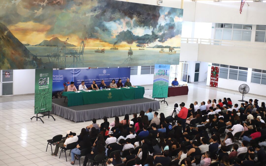 CON LIBRO DE EXPERIENCIA DE MOVILIDAD, CONCLUYEN FESTEJOS POR 84 ANIVERSARIO DE UDEC