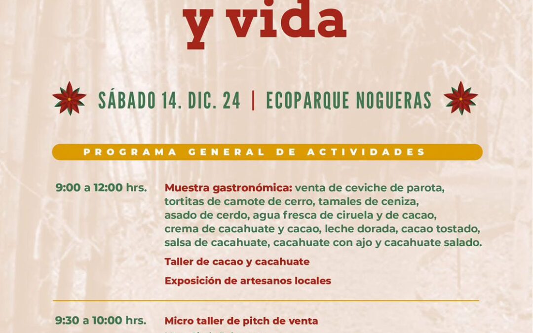 INVITAN AL FESTIVAL NAVIDEÑO “RAÍCES, SABORES Y VIDA”, EN NOGUERAS