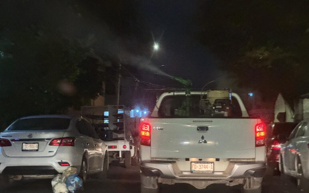 SALUD COLIMA REAFIRMA LA FUMIGACIÓN CONTRA DENGUE EN CUAUHTÉMOC Y MANZANILLO, ESTE MIÉRCOLES