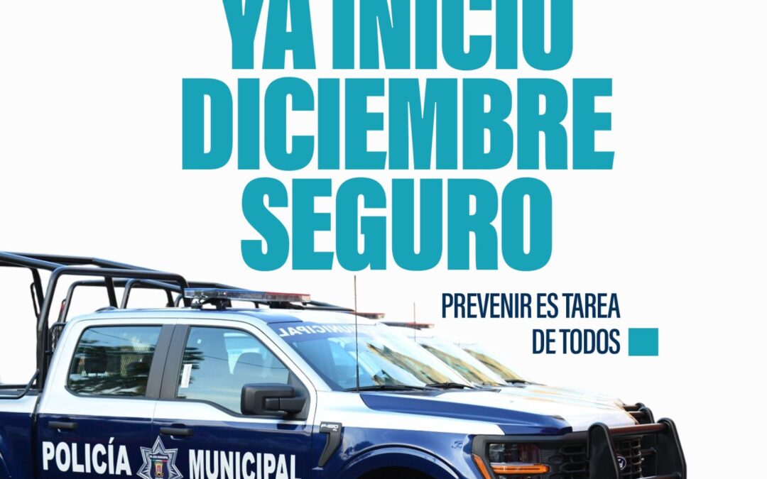RIULT RIVERA DA A CONOCER EL INICIO DE LA CAMPAÑA DE PREVENCIÓN VEHICULAR PARA EL MES DE DICIEMBRE.