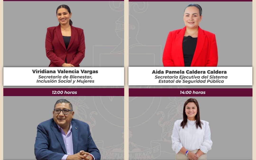 CRONOGRAMA DE COMPARECENCIAS