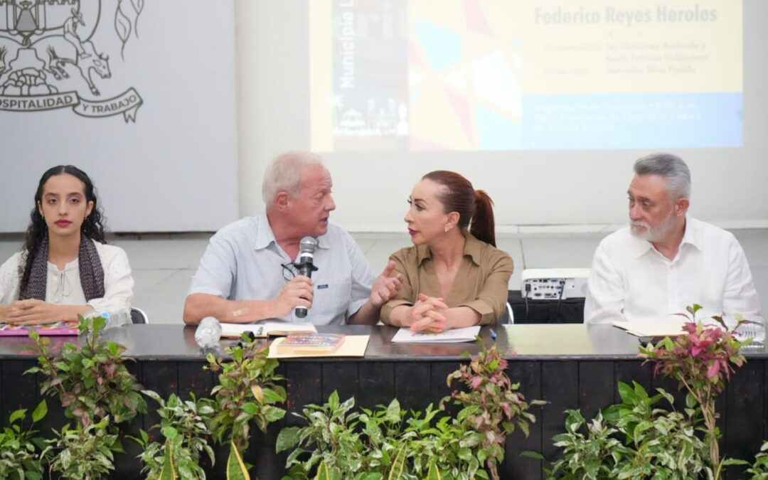 PRESENTA FEDERICO REYES HEROLES EN LA VILLA SUS “MISTERIOS DEL ESCRITORIO”