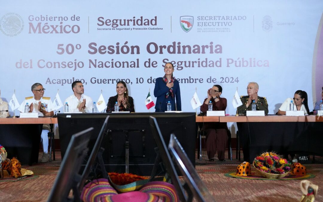 LLAMA CLAUDIA SHEINBAUM A ESTADOS A TRABAJAR EN COORDINACIÓN POR LA SEGURIDAD