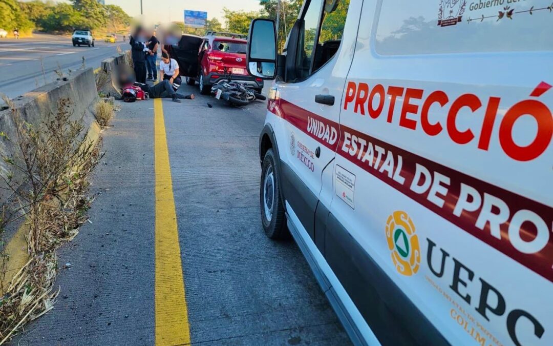 ALERTA PC DE TRÁNSITO LENTO EN AUTOPISTA COLIMA-GUADALAJARA, POR ACCIDENTE