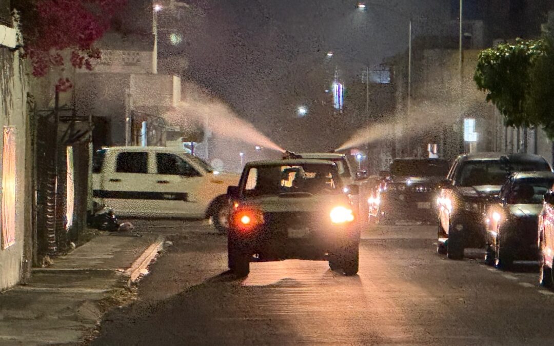 SE MANTIENE ESTA SEMANA LA FUMIGACIÓN CONTRA EL DENGUE EN 5 MUNICIPIOS