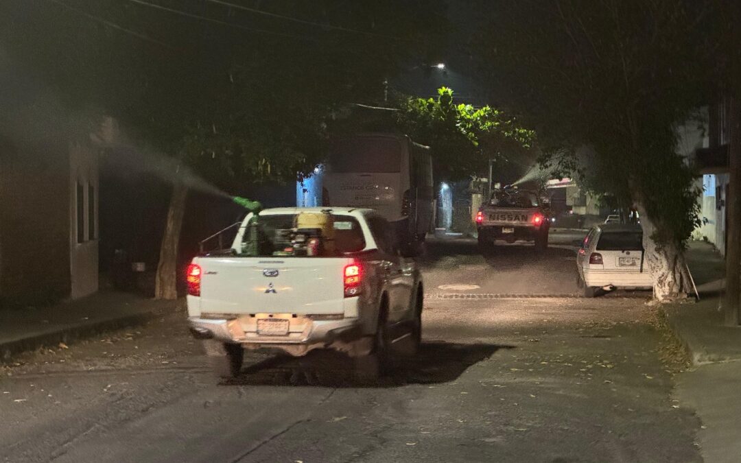 NEBULIZARÁN ESTA SEMANA CONTRA EL DENGUE EN COLIMA, COMALA Y VILLA DE ÁLVAREZ