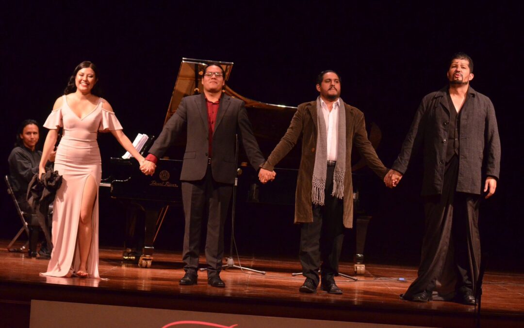 PRESENTARON CONCIERTO DE OPERA EN TEATRO HIDALGO