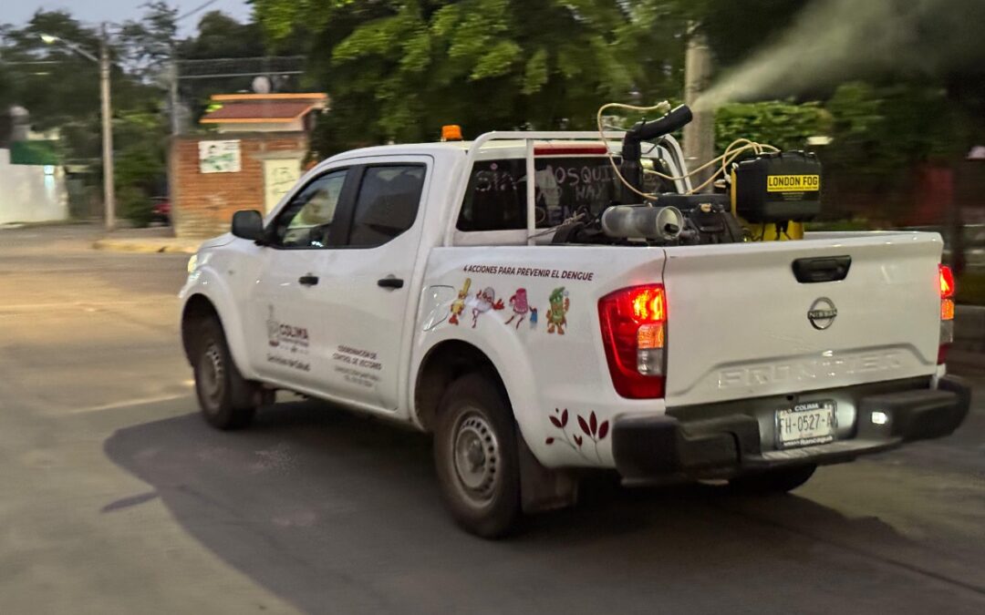 CONTINÚA LA FUMIGACIÓN CONTRA EL DENGUE, JUEVES SERÁ EN COLIMA Y MANZANILLO