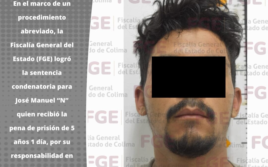 SENTENCIAN A SUJETO POR ROBO DE UNA MOTOCICLETA