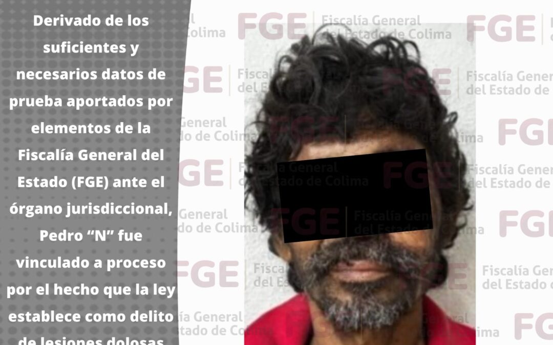 METEN A LA CÁRCEL A SUJETO ACUSADO DE LESIONAR A PERSONA CON UN MACHETE