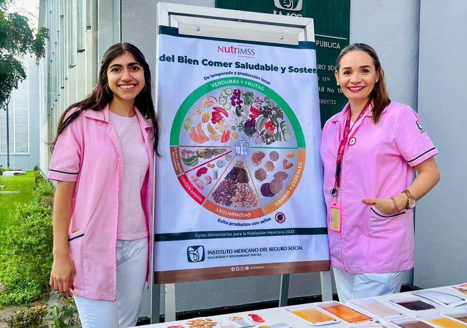 PROMUEVE IMSS COLIMA HÁBITOS SALUDABLES A TRAVÉS DE NUTRIMSS