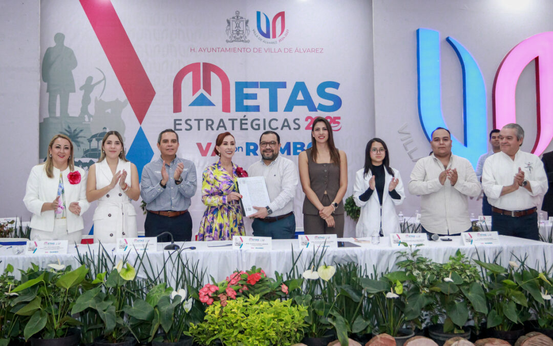 EVALUARÁ UDEC METAS ESTRATÉGICAS 2025 DEL AYUNTAMIENTO DE VILLA DE ÁLVAREZ