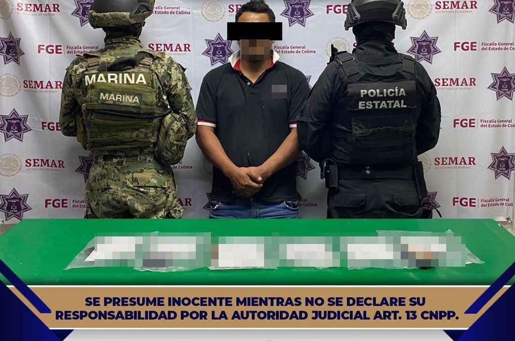 SSP COLIMA DETIENE A PERSONA IDENTIFICADA COMO GENERADORA DE VIOLENCIA EN LA ENTIDAD