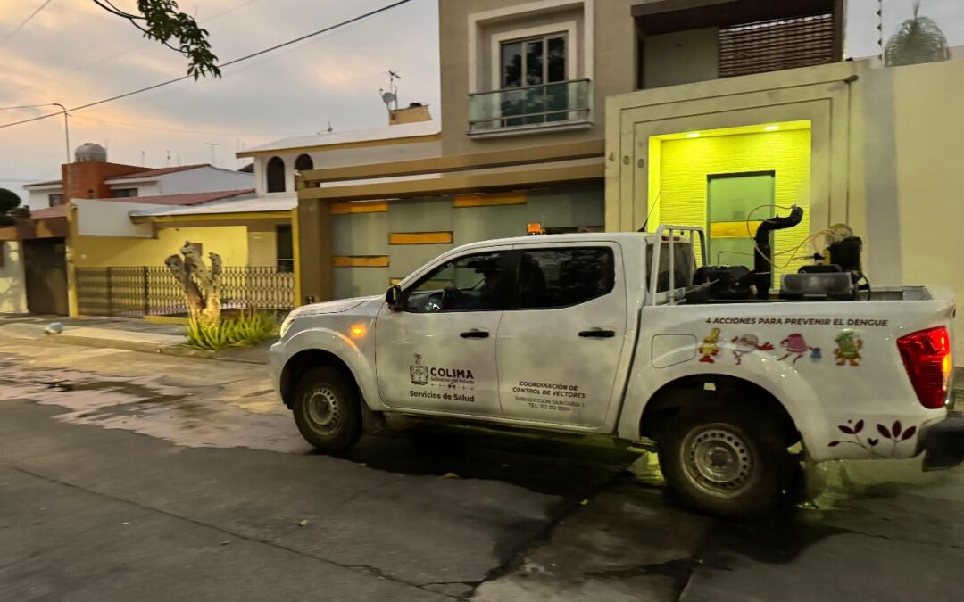 SALUD COLIMA CONTINÚA LA FUMIGACIÓN CONTRA EL DENGUE EN EL ESTADO