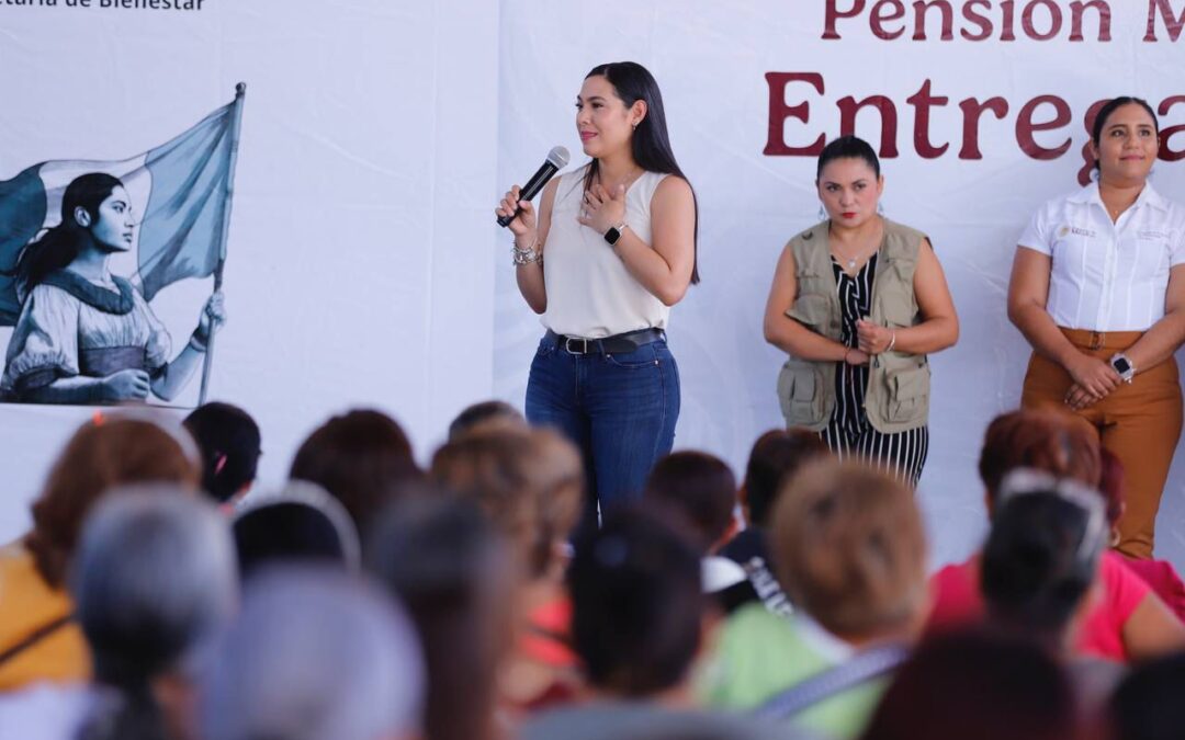 PENSIÓN MUJERES BIENESTAR Y PROGRAMAS PARA PERSONAS ADULTAS MAYORES SON PARA AGRADECER TODO LO QUE HAN ENTREGADO POR EL PAÍS: INDIRA