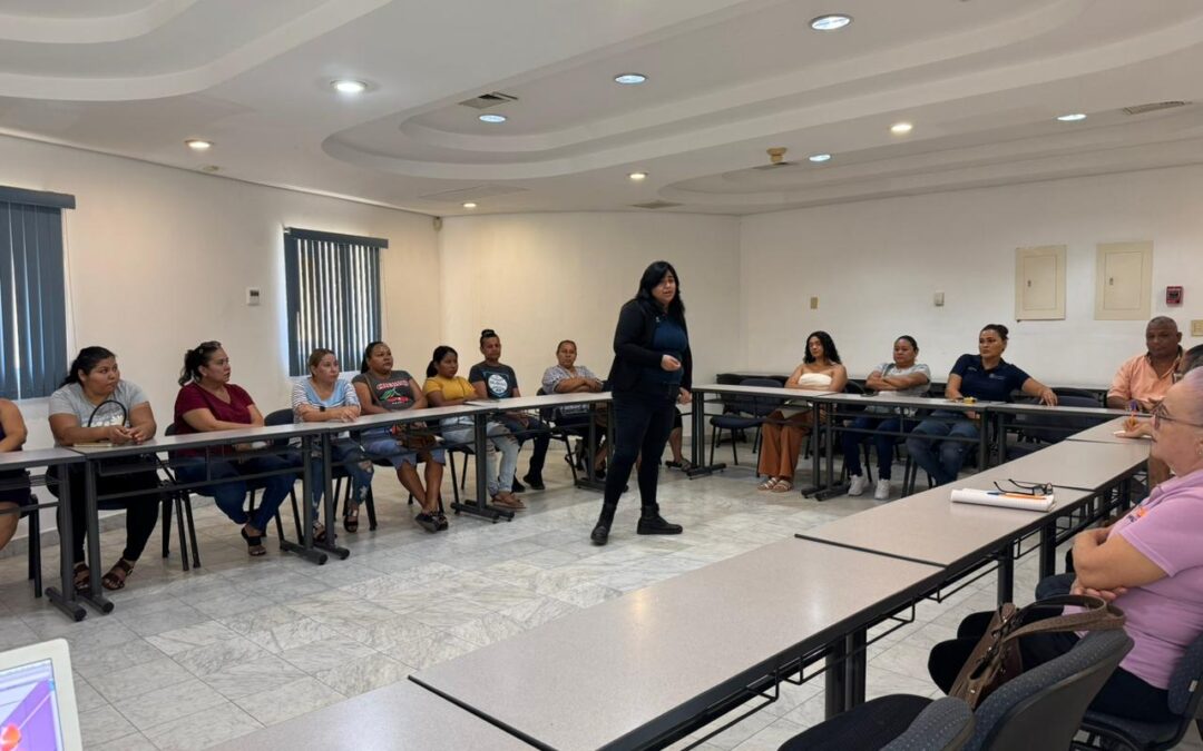 CAPACITAN A PERSONAL DE CAFETERÍAS EN PROTOCOLO CONTRA DISCRIMINACIÓN Y VIOLENCIA DE GÉNERO