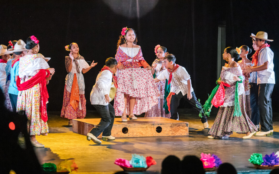 BALLET FOLCLÓRICO INFANTIL INICIA EL AÑO CON ÉXITO, EN EL PABLO SILVA