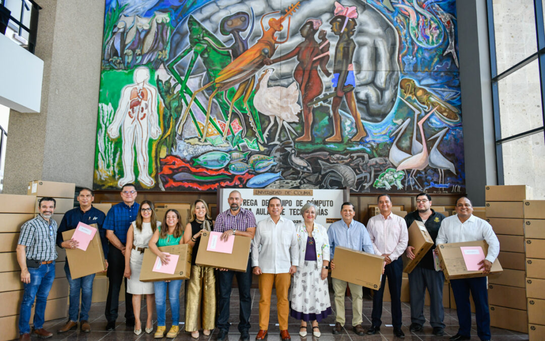 REFUERZA UDEC SU INFRAESTRUCTURA TECNOLÓGICA CON LA ENTREGA DE 165 EQUIPOS DE CÓMPUTO