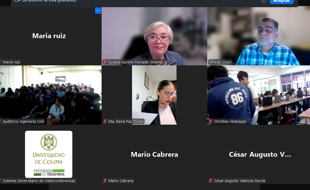 ESPECIALISTA EN INGENIERÍA HIDRÁULICA IMPARTE CHARLA A ESTUDIANTES DE LA UDEC