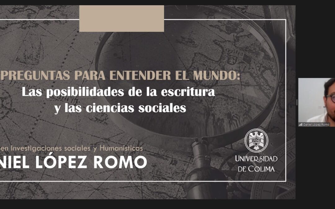 ESTUDIAR UN POSGRADO FOMENTA LA CREATIVIDAD, AFIRMA DANIEL LÓPEZ