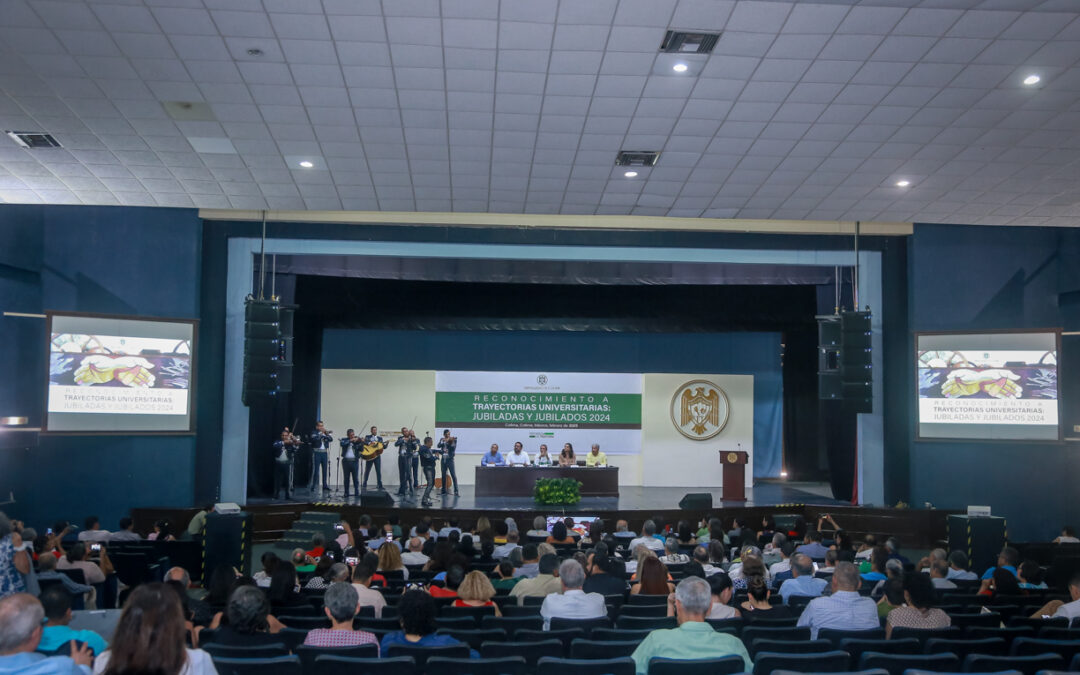 RECONOCEN TRAYECTORIAS DE QUIENES SE JUBILARON ESTE 2024 DE LA UDEC