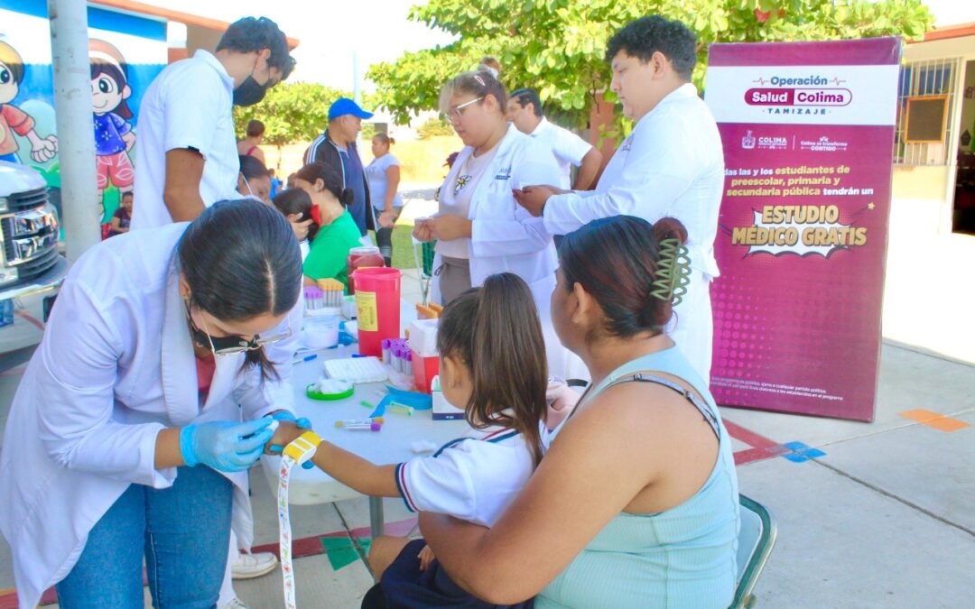HA ESTUDIADO SALUD CASI 34 MIL MENORES CON PROGRAMA DE TAMIZAJE