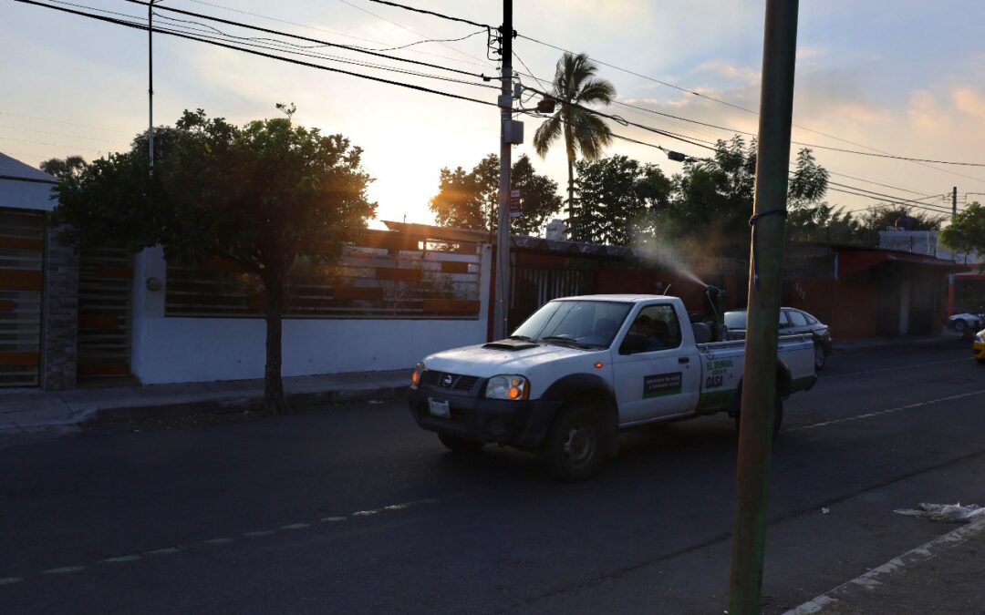 CONTINÚAN LAS FUMIGACIONES CONTRA EL DENGUE EN LA ENTIDAD