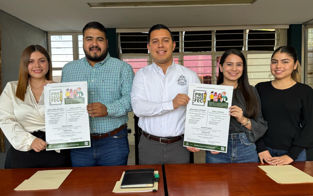 INVITAN A JÓVENES AL CURSO PREPARAFEC, PARA INGRESO A BACHILLERATO O LICENCIATURA