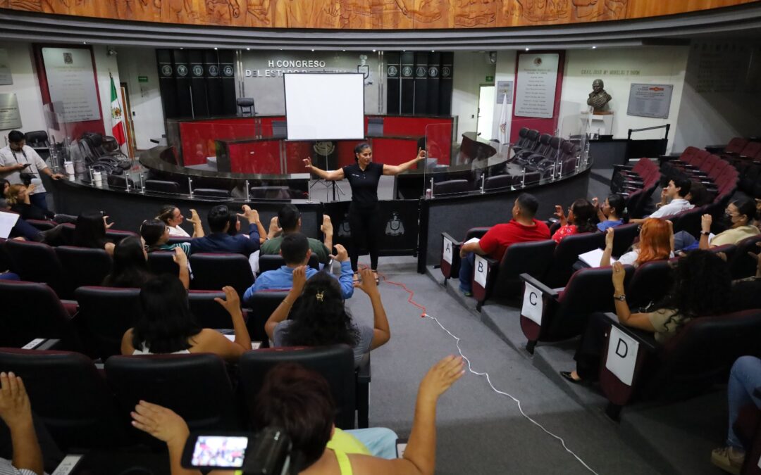 INICIA CURSO DE LENGUA DE SEÑAS MEXICANA EN EL CONGRESO DEL ESTADO