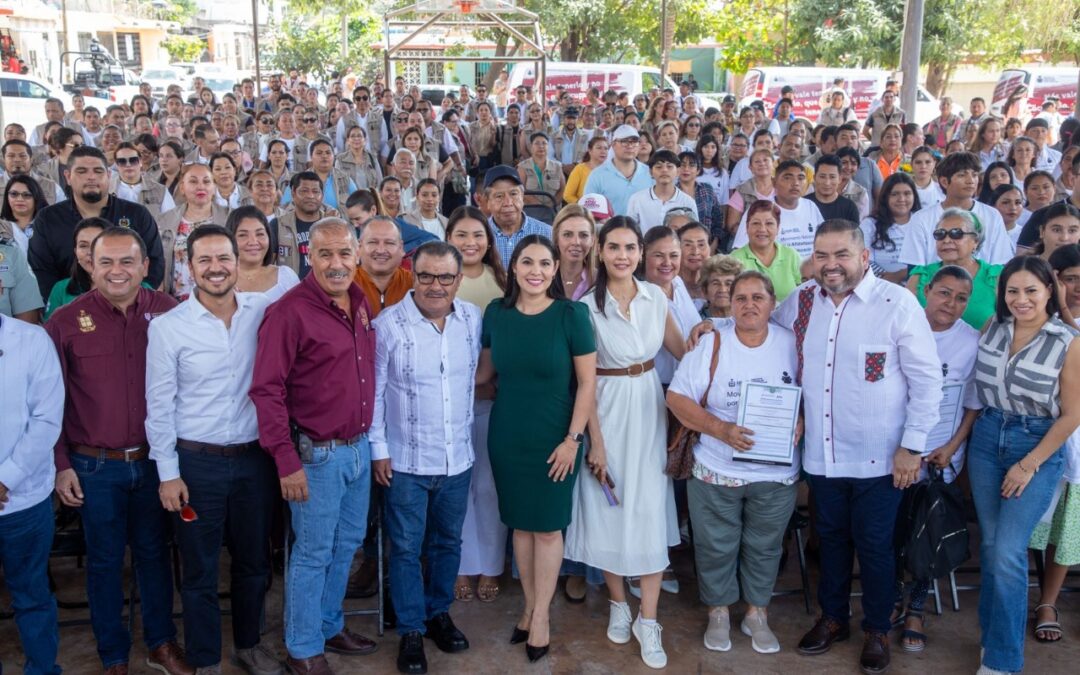 GOBERNADORA Y TITULARES DEL INEA E IEEA ARRANCAN CAMPAÑA ESTATAL DE ALFABETIZACIÓN, EN MANZANILLO