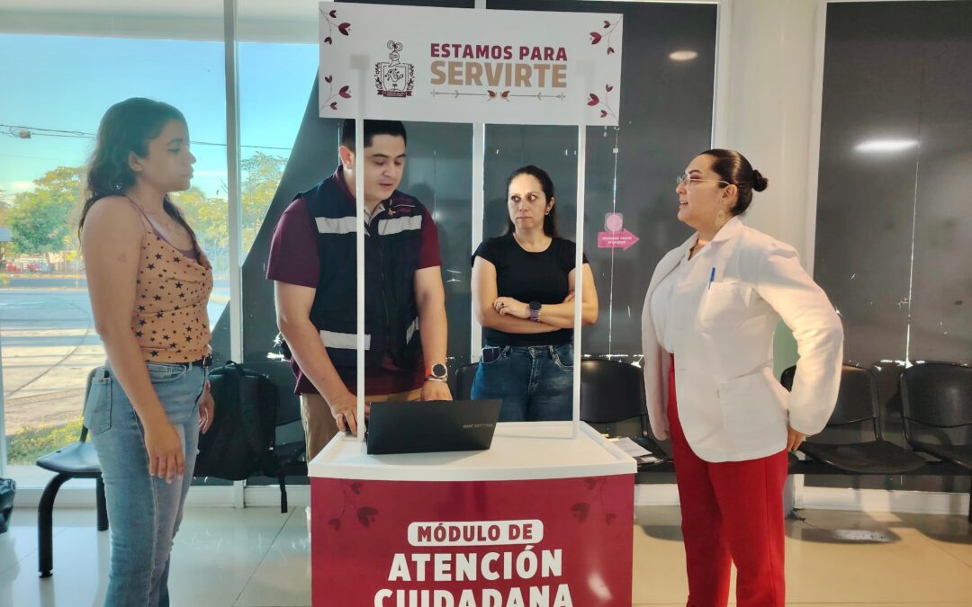 HOY ARRANCÓ LA OPERACIÓN DE 5 MÓDULOS DE ATENCIÓN ‘ESTAMOS PARA SERVIRLE’ EN HOSPITALES PÚBLICOS DEL ESTADO