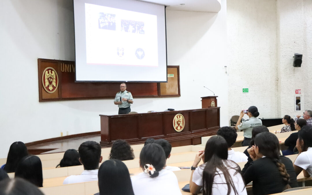 CONOCEN ORIGEN Y FUNCIONES DE LA GUARDIA NACIONAL EN EL CAMPUS TECOMÁN