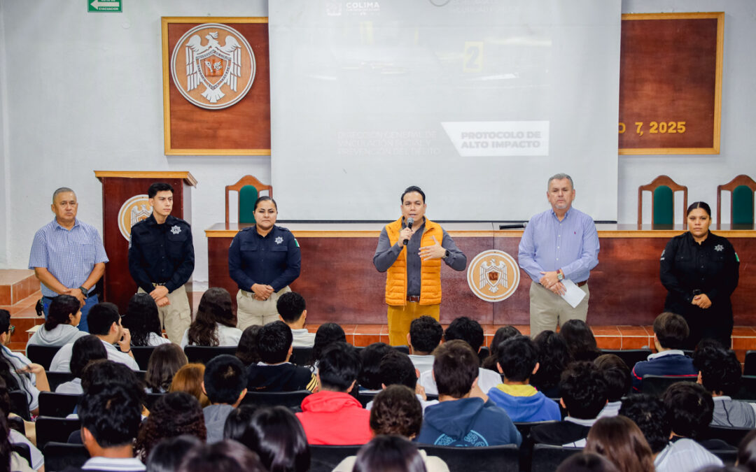 IMPARTEN CHARLAS SOBRE PROTOCOLO DE ALTO IMPACTO Y EXTORSIÓN TELEFÓNICA