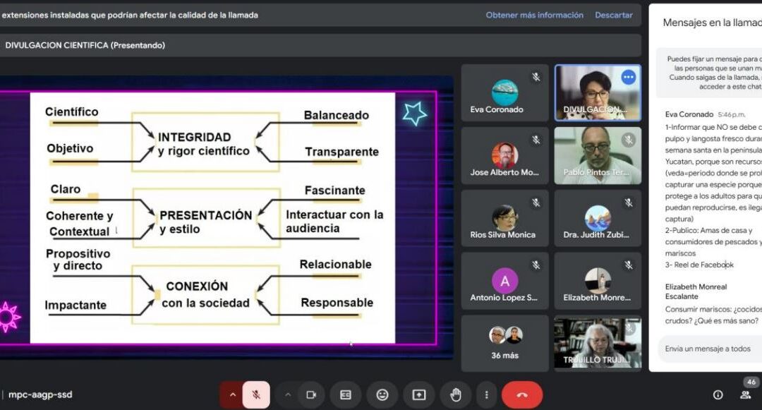 UNIVERSIDAD DE COLIMA Y OWSD-MÉXICO REALIZAN CON ÉXITO TALLER SOBRE COMUNICACIÓN DE LA CIENCIA