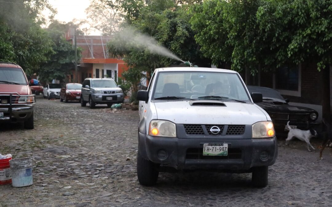 CONSOLIDA SALUD EL CONTROL DEL DENGUE EN MANZANILLO