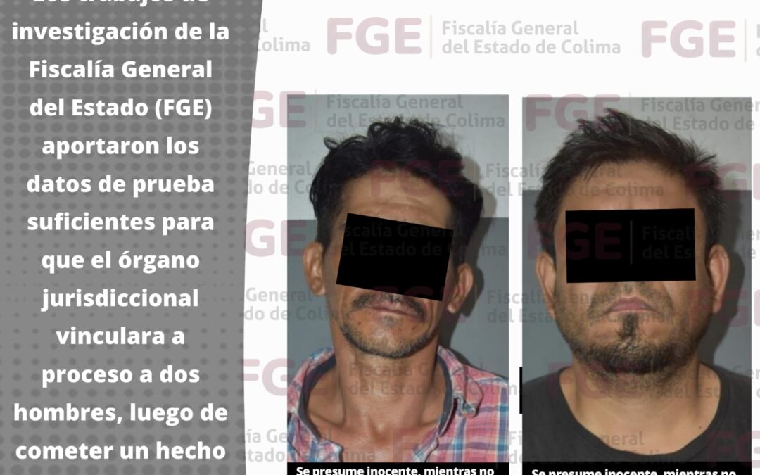 VINCULAN A PROCESO A DOS SUJETOS POR NARCOMENUDEO