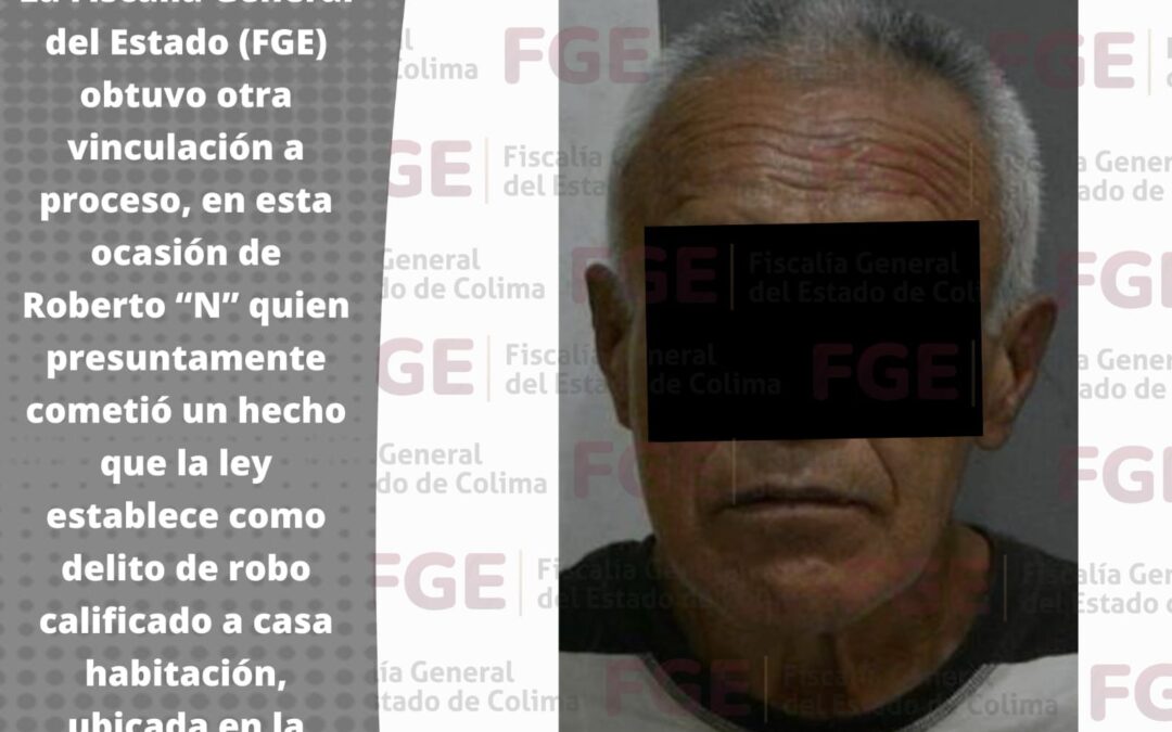 LOGRA FISCALÍA VINCULAR POR ROBO DE ALHAJAS A SUJETO