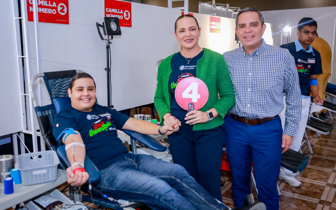GRAN RESPUESTA DE COMUNIDAD UNIVERSITARIA EN CAMPAÑA DE DONACIÓN DE SANGRE