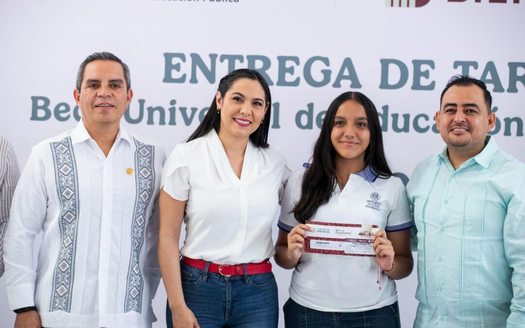 GOBERNADORA INDIRA VIZCAÍNO INVITA A ESTUDIANTES DE BACHILLERATO A CUIDAR Y VALORAR LA BECA ‘BENITO JUÁREZ’