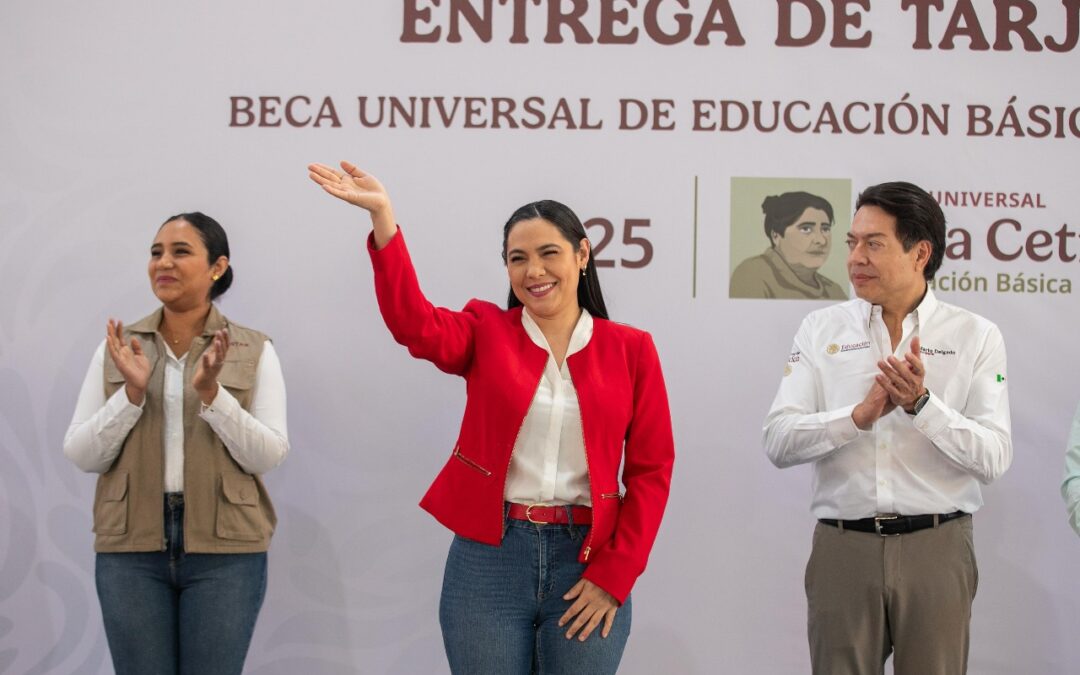 GOBIERNO TIENE A 100% DE ESTUDIANTES DE PREESCOLARES, PRIMARIAS Y SECUNDARIAS PÚBLICAS DE COLIMA CON UNA BECA